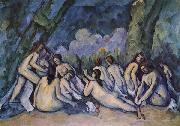 Paul Cezanne Bathing Women oil painting reproduction
